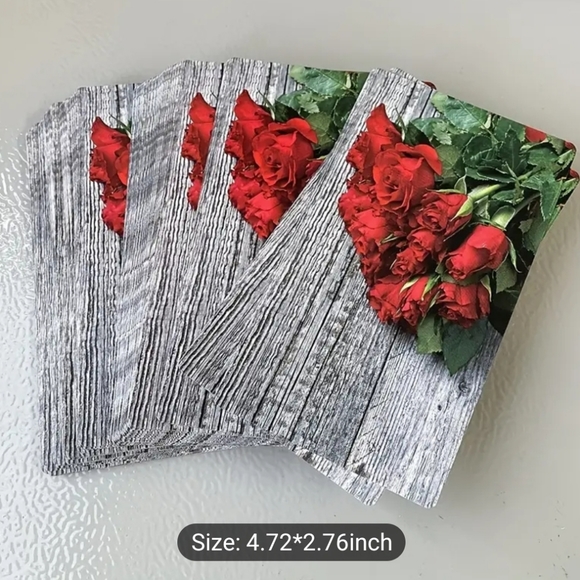 New Luck & Love information Oracle Deck - 50 Cards in Velvet Carrying Pouch - Picture 2 of 4